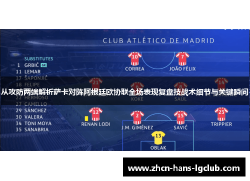 从攻防两端解析萨卡对阵阿根廷欧协联全场表现复盘技战术细节与关键瞬间 从攻防两端解析萨卡对阵阿根廷欧协联全场表现复盘技战术细节与关键瞬间